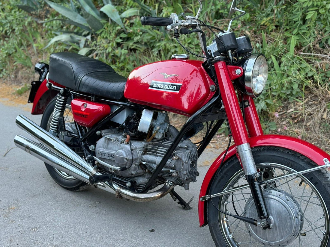 希少車1971年MOTO GUZZI NUOVA FALCONE 販売ページにUPしました。
