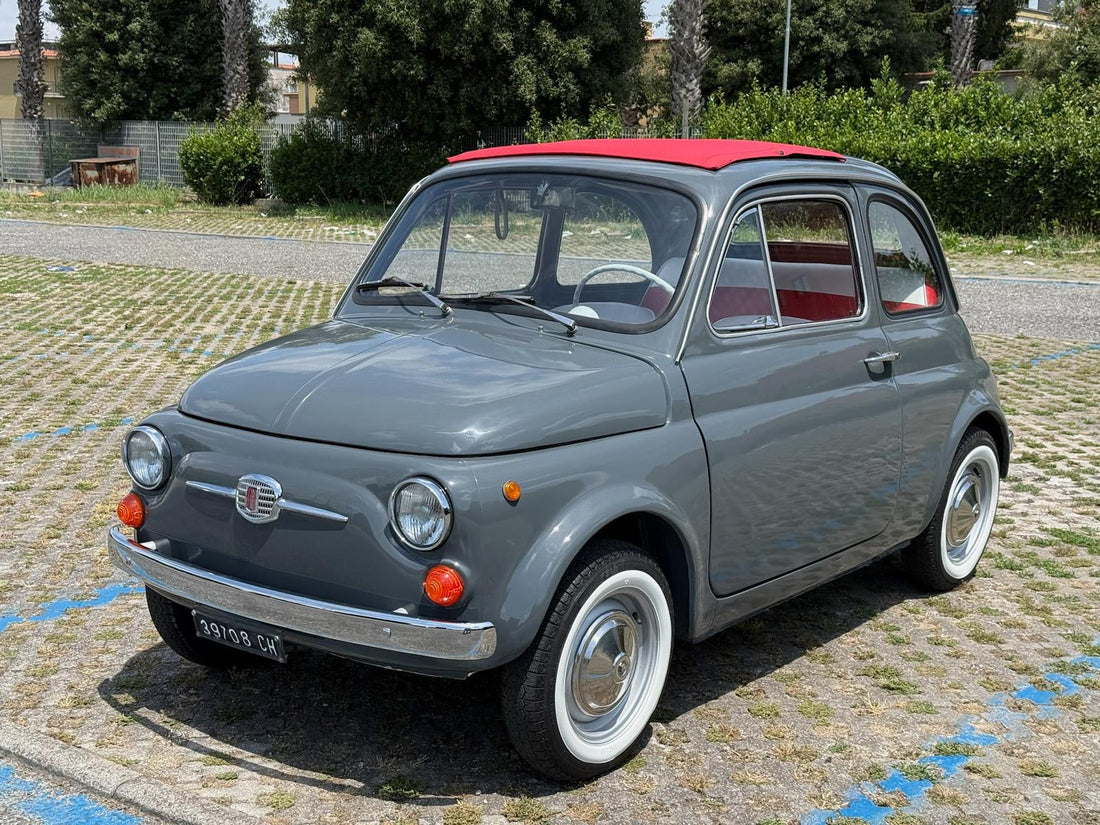 1966年　FIAT500Fグレー　8ブローニ希少車　販売ページにUPしました！