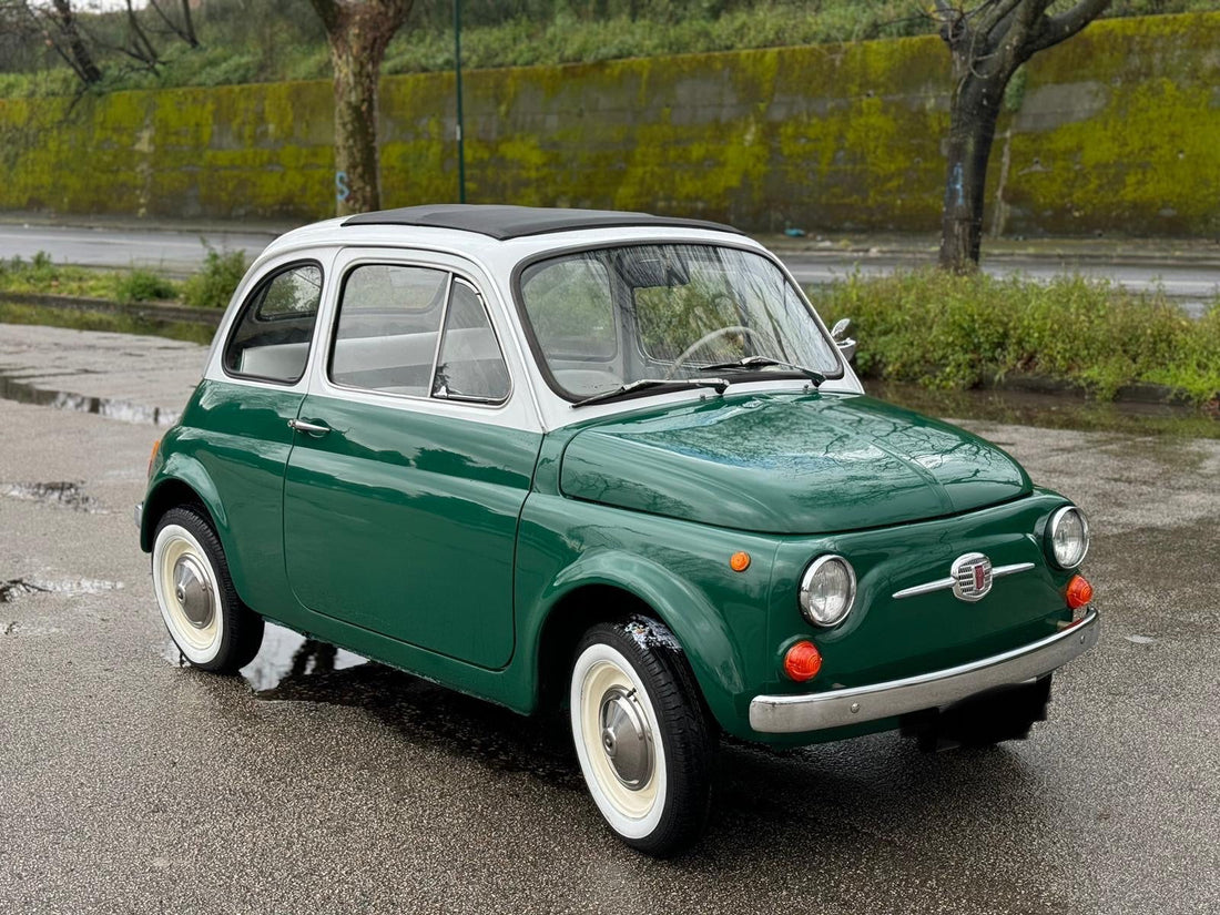 1967年　FIAT500F グリーンホワイトツートン
