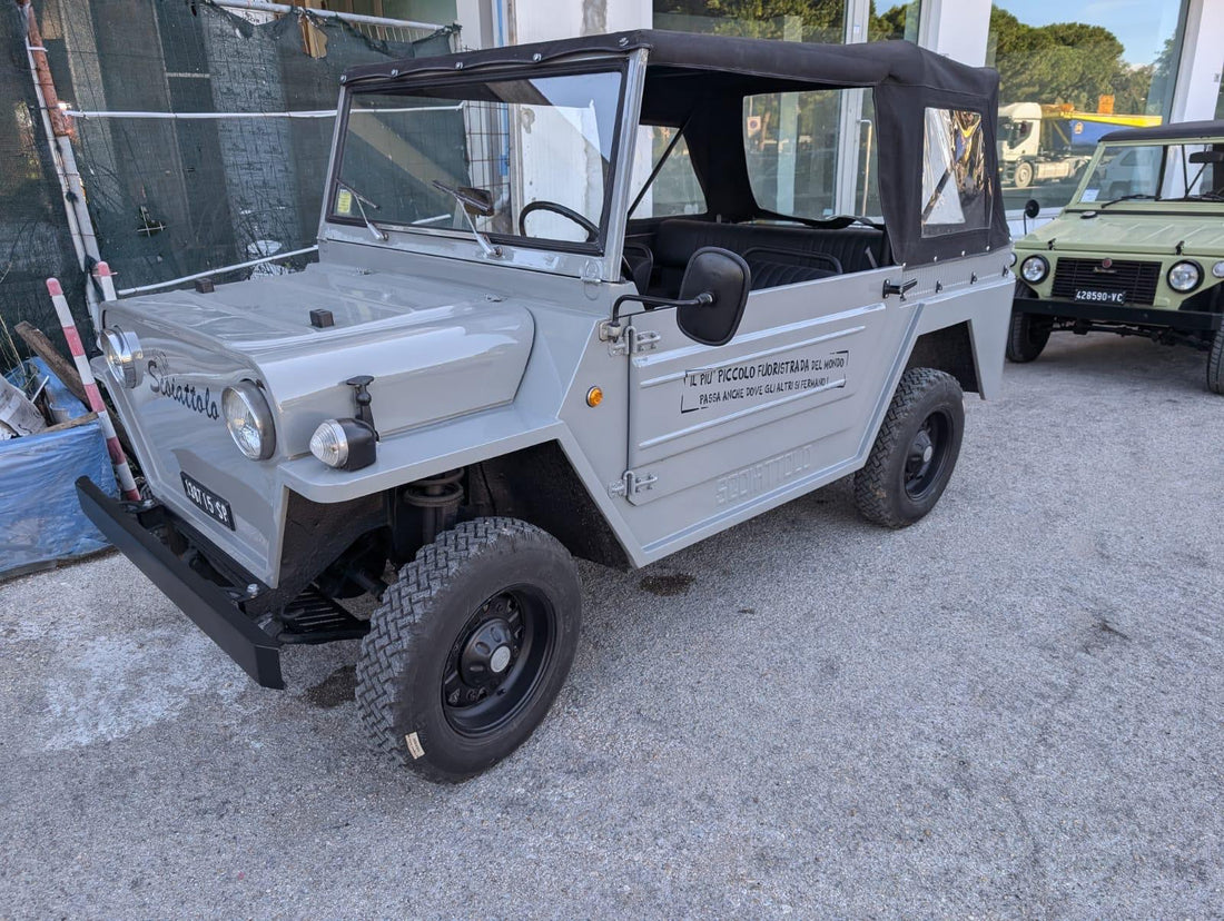 イタリアのミルコからのご紹介　1977年FIAT126Scoiattolo4×４　激レア車両です。