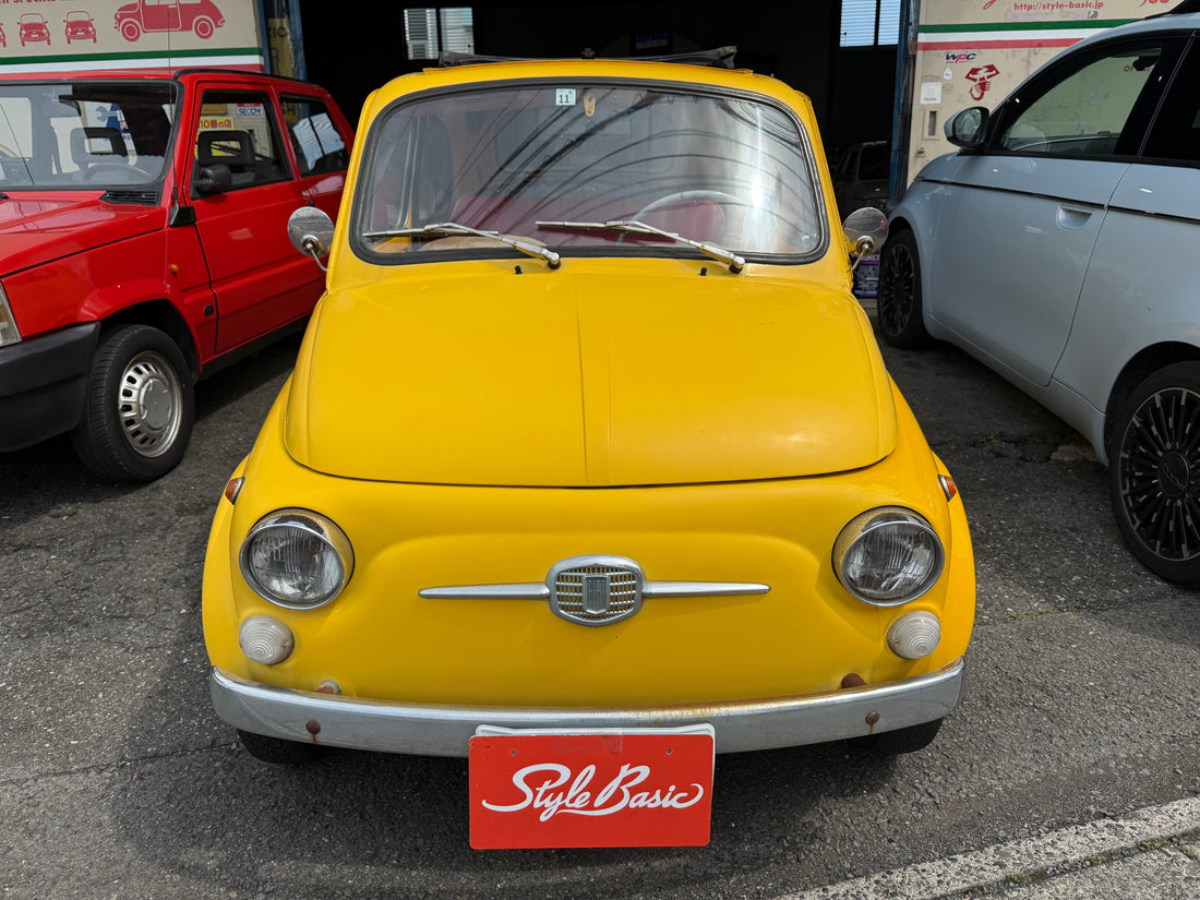 【下取り車 FIAT500F イエロー 現状販売車のご紹介】