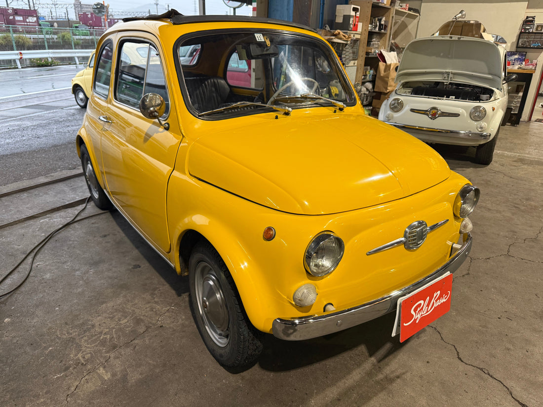 下取り車 FIAT500F イエロー 現状販売車のご紹介