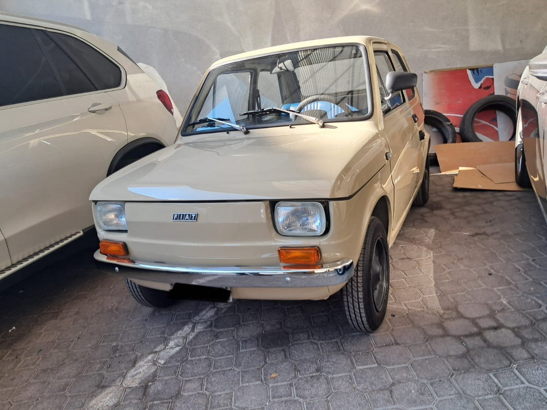 ミラノのGOMEさんからの1973年FIAT126ベージュの情報を販売ページにUPしました。