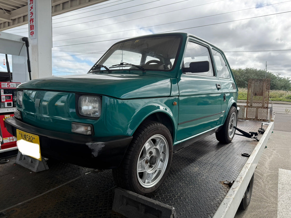 希少1998年ポーランド製　FIAT126軽自動車登録車です