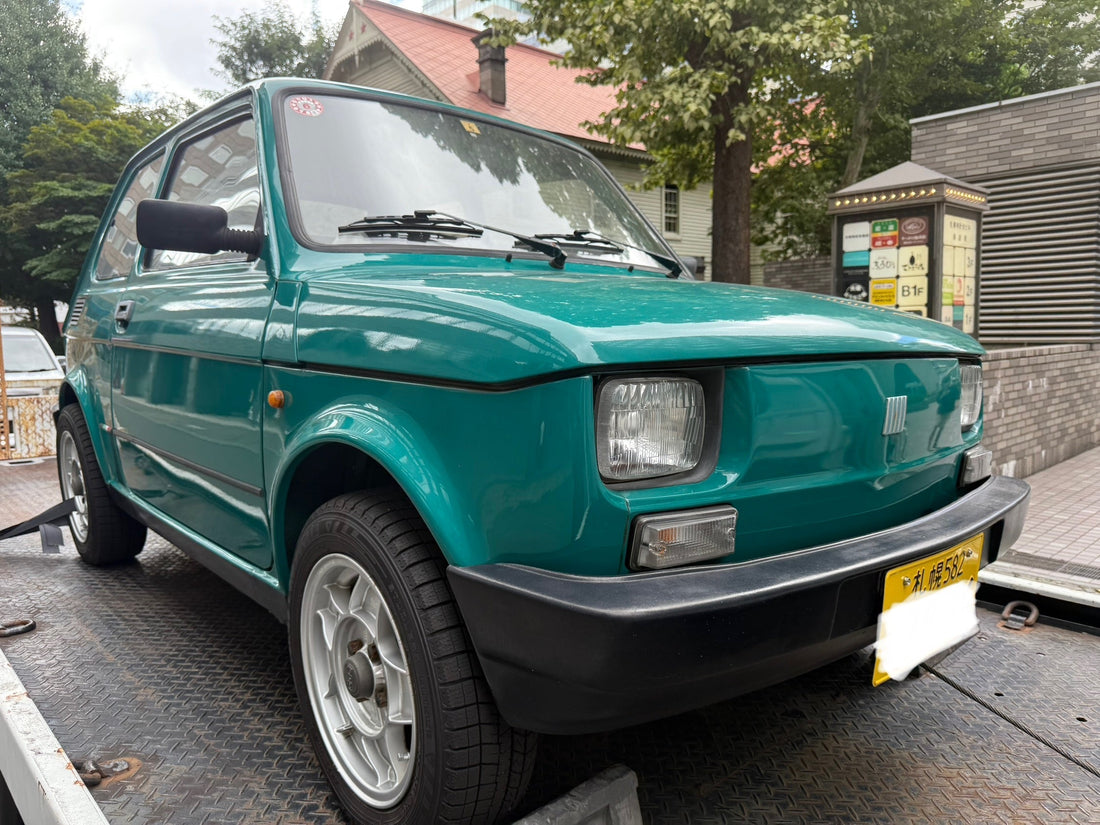希少！軽自動車登録FIAT126販売ページにUPしました。