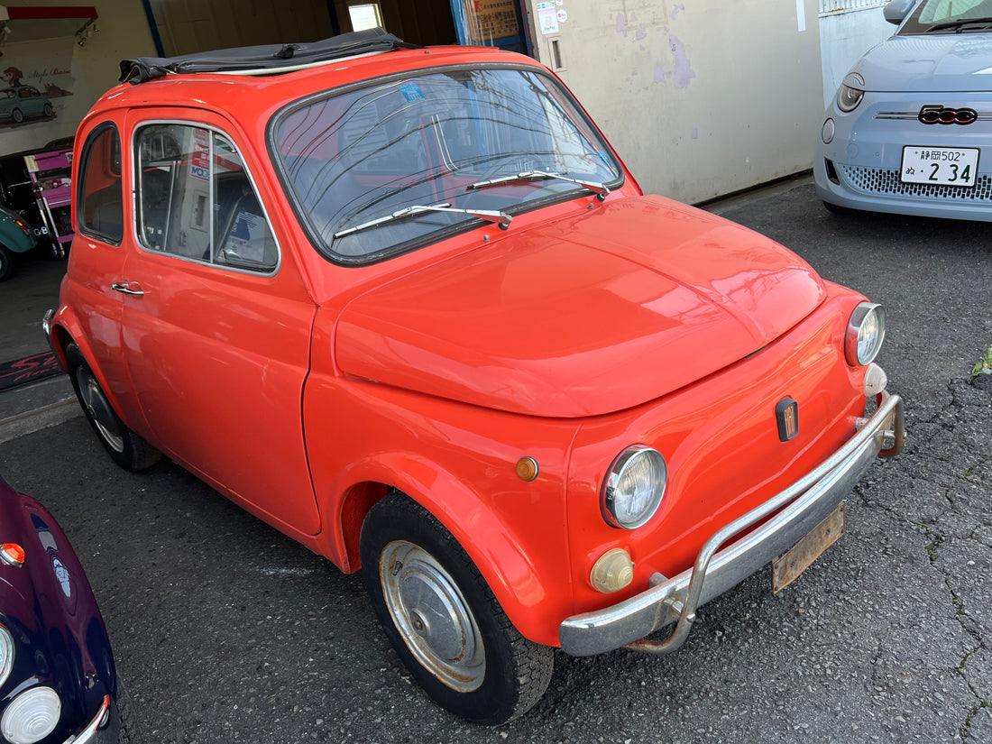 1971年　FIAT500L サーモンオレンジ　