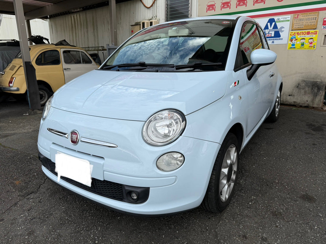 2011年FIAT500 1,2スポルト5速マニュアル販売者にUPしました。