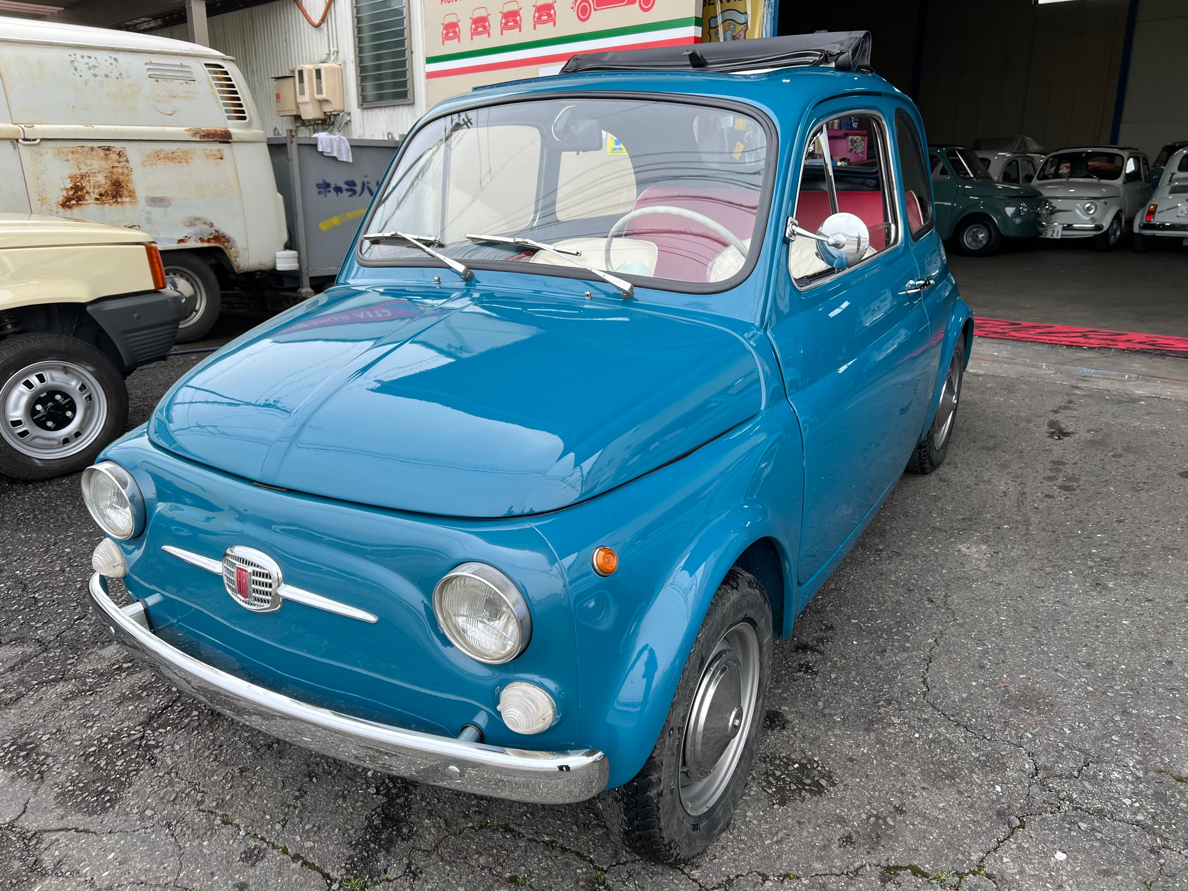 1972年FIAT500F 126エンジンミッション650cc – style-basic