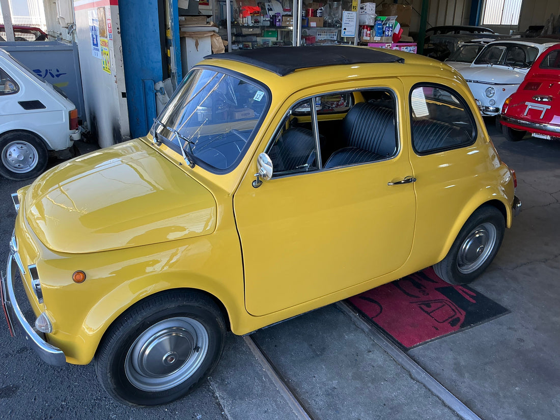 1972年FIAT500L 販売ページにUPしました。