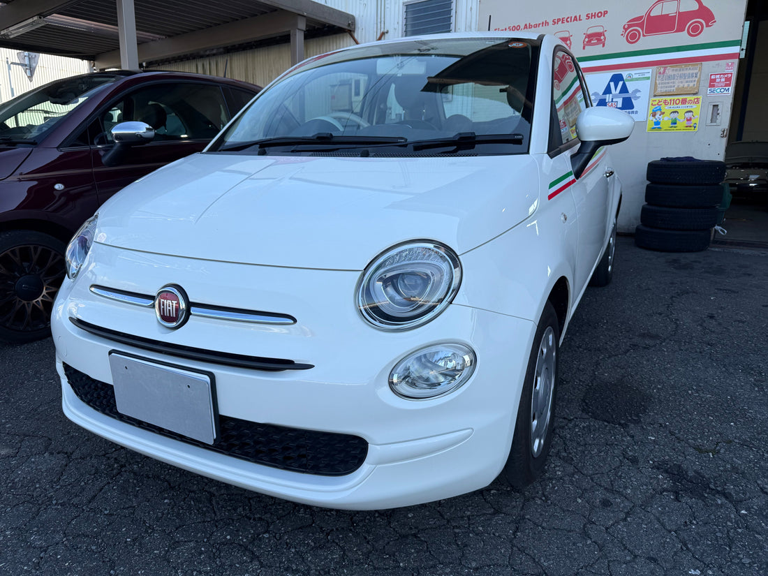 2017年FIAT500限定車全国250台限定車スーパーポップ10tnアニバーサリー入荷しました。