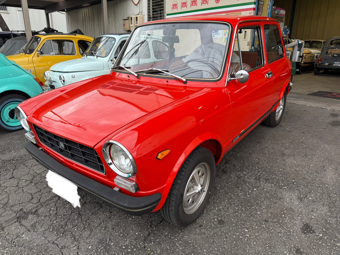 1974年アウトビアンキA112エレガントSiri２　販売車両にUPしました。