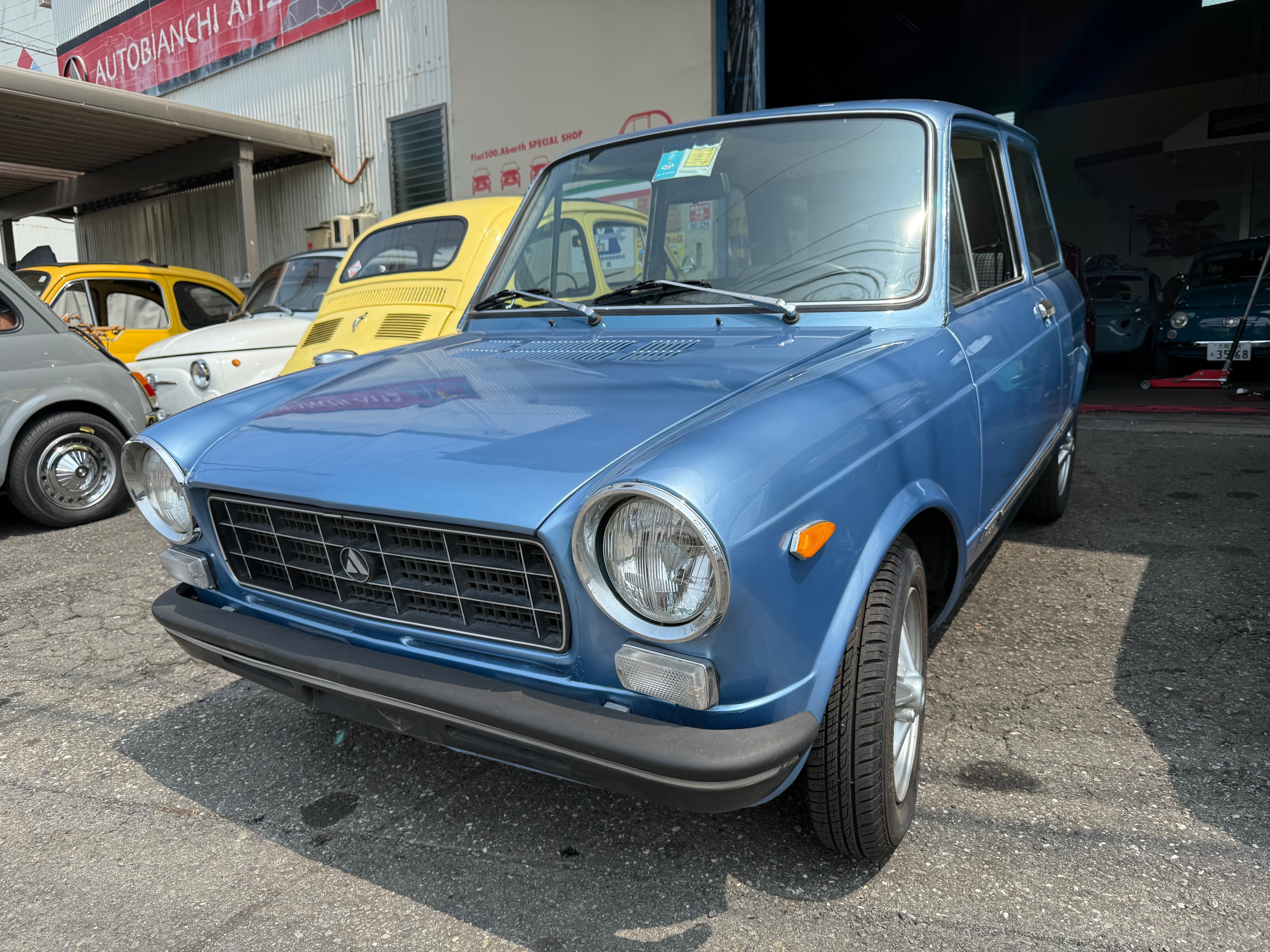 1975年アウトビアンキA112 エレガント 珍しいクーラー付きです – style