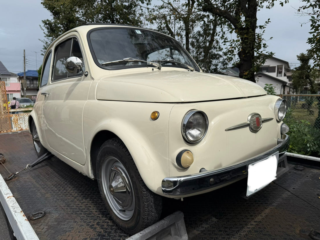 【埼玉県より新たなFIAT500が入庫しました】
