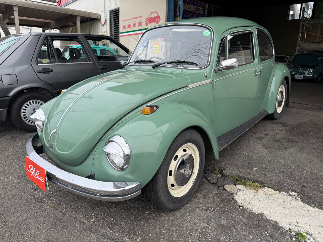 販売車にVWビートル1303S ヤナセ物UPいたしました。