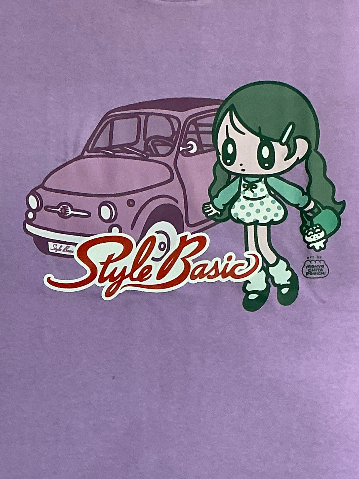 モニョチタポミチFIAT500Tシャツ