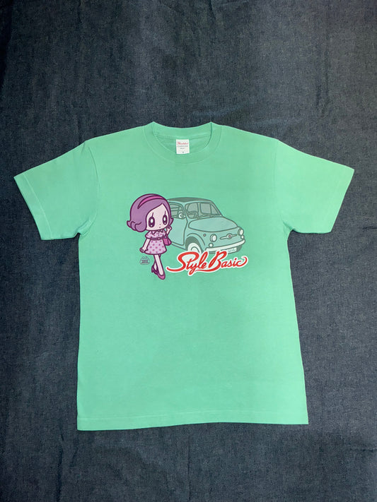 モニョチタポミチFIAT500Tシャツ