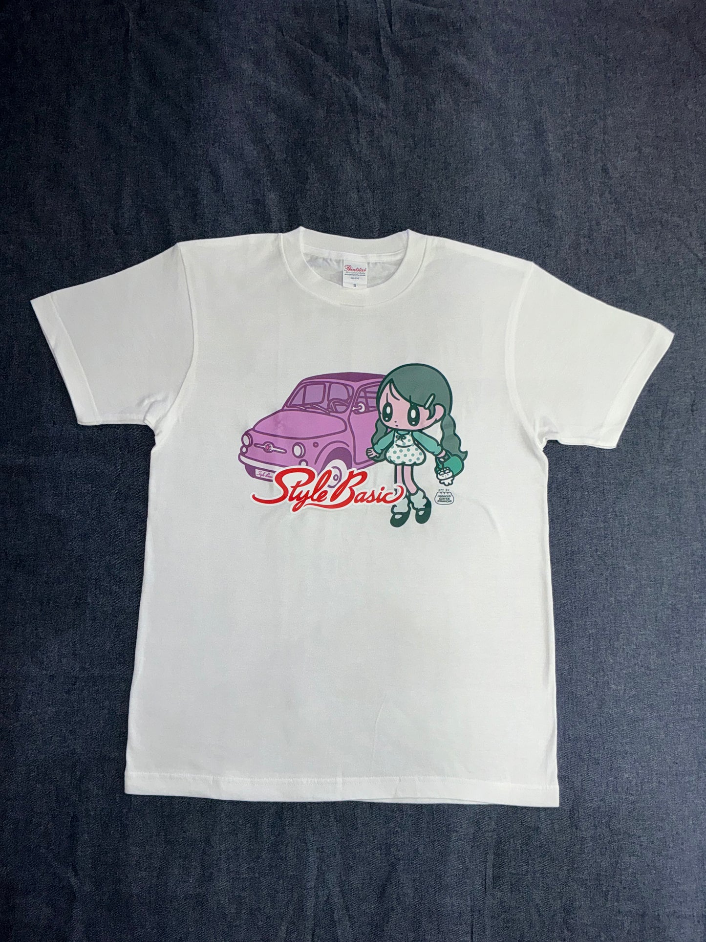 モニョチタポミチFIAT500Tシャツ