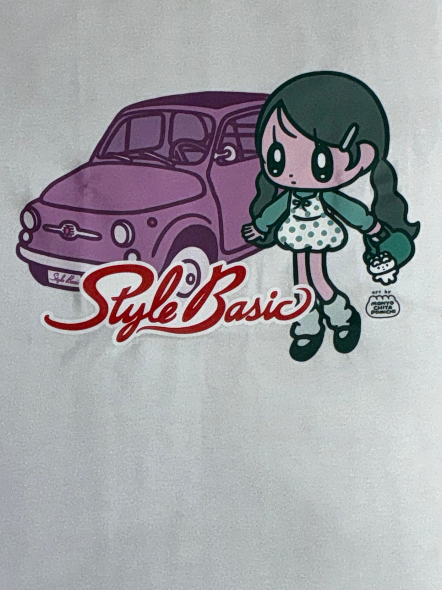 モニョチタポミチFIAT500Tシャツ
