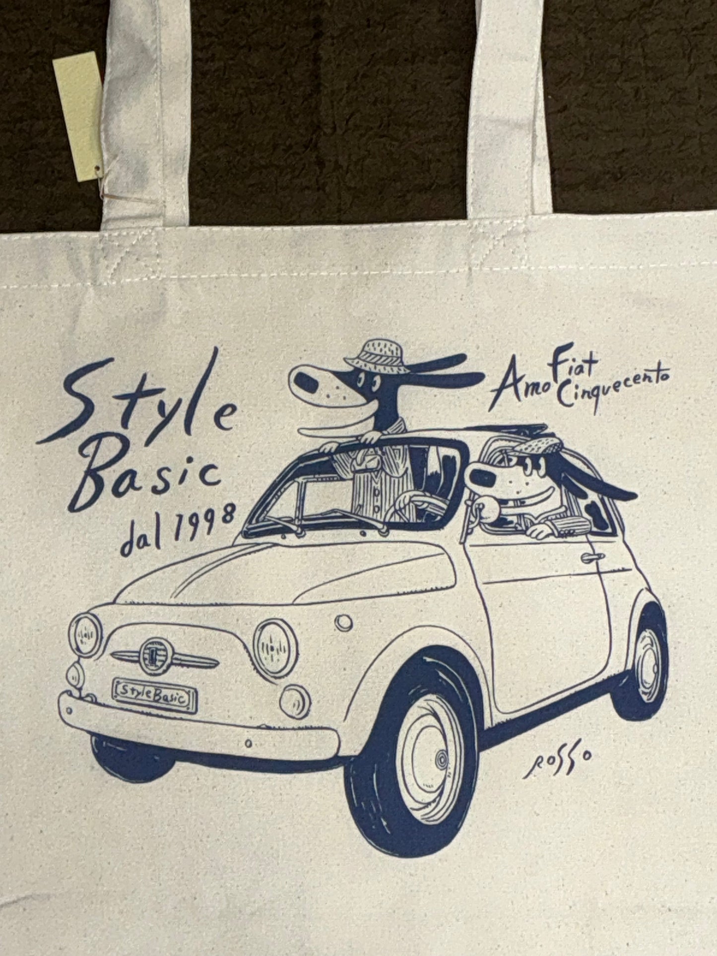 ROSSOトートバッグ生成り