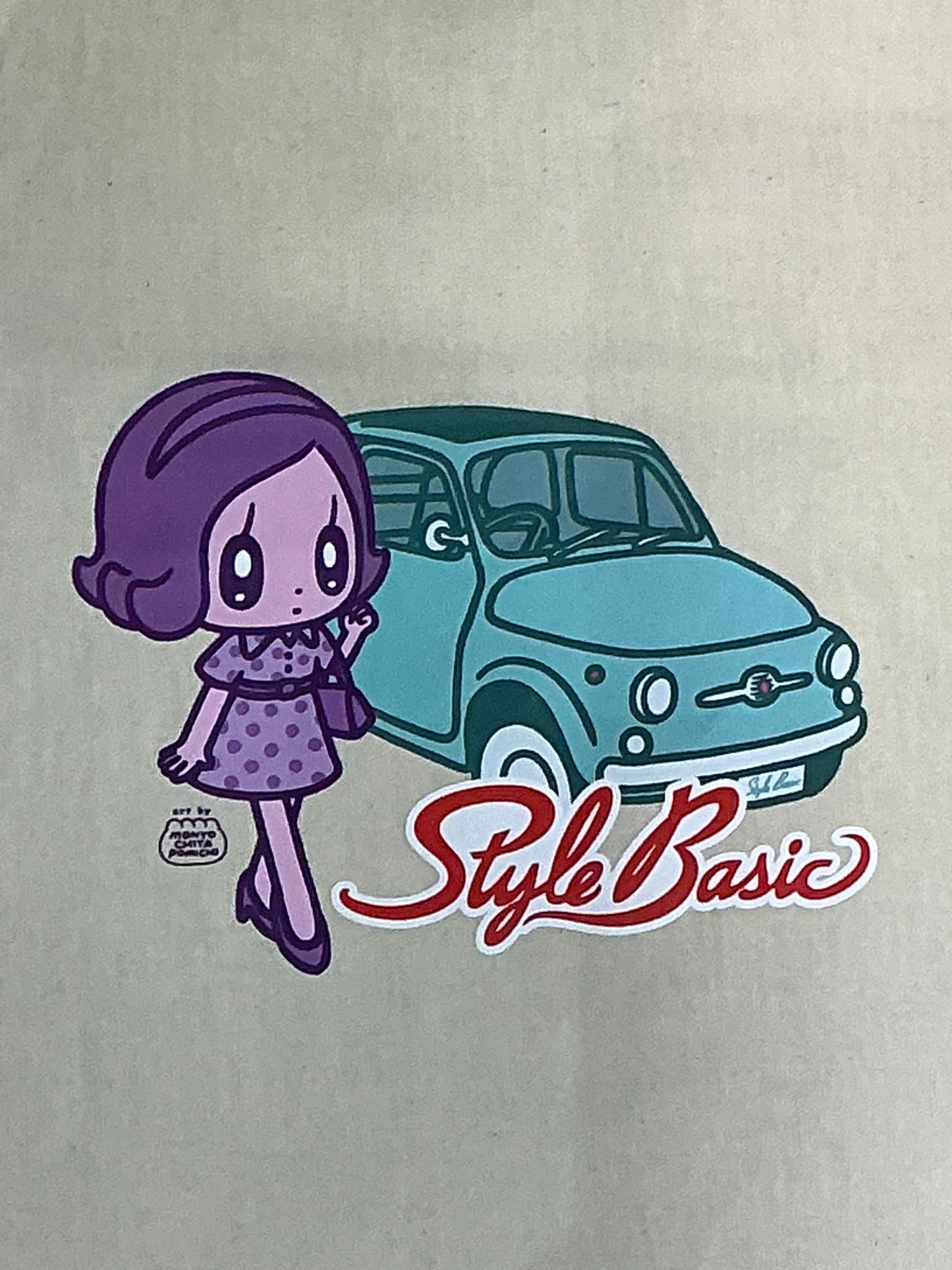 モニョチタポミチFIAT500トートバッグ