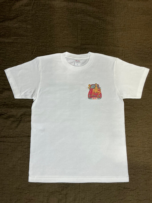 吉岡里奈さんクイーンオブフィアットTシャツ