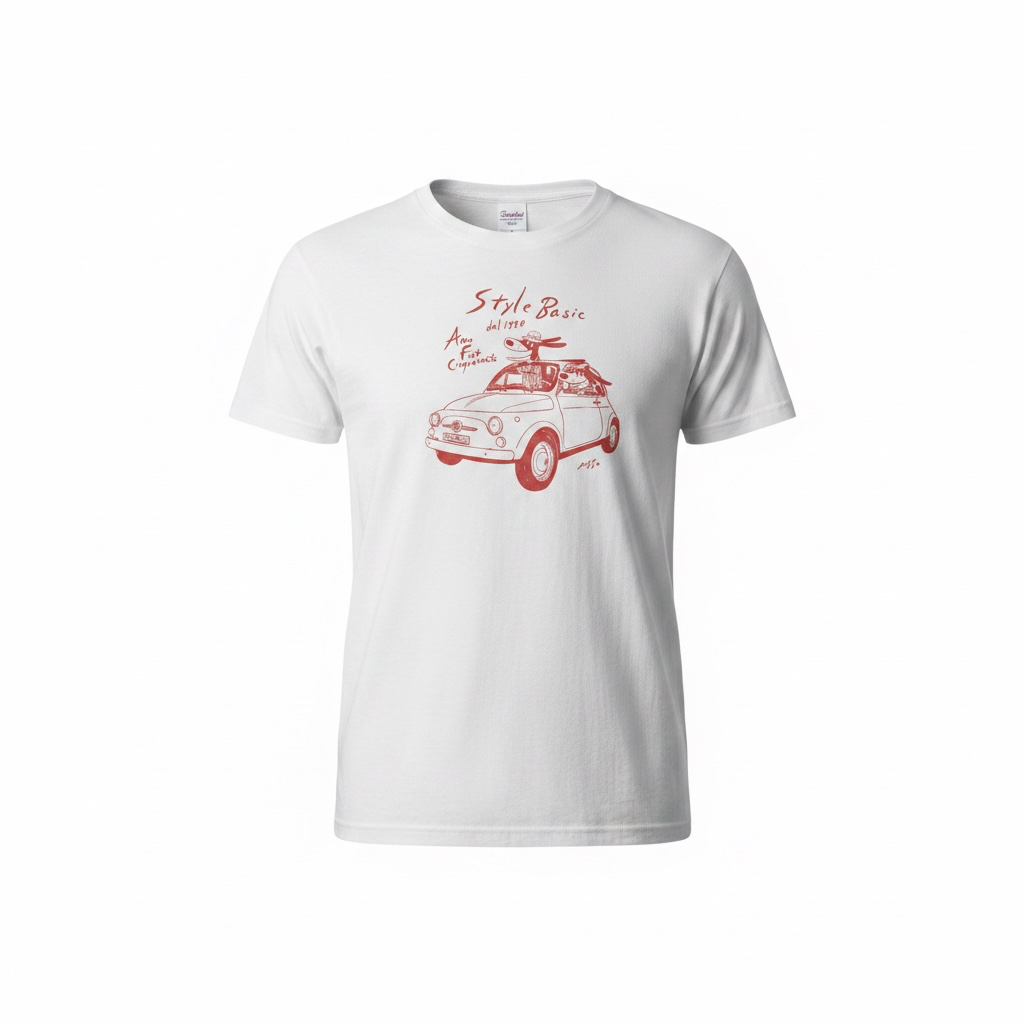 ROSSOコラボTシャツ　ホワイト