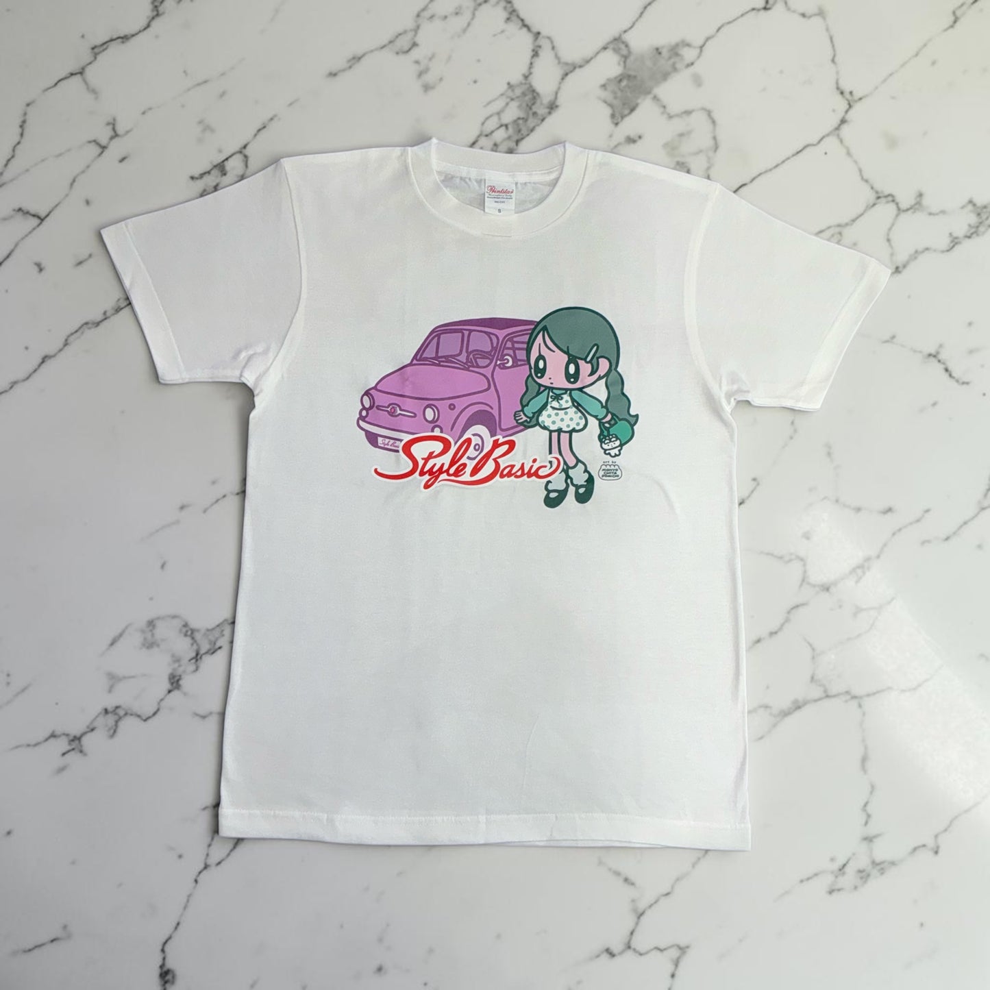 モニョチタポミチFIAT500Tシャツ