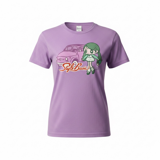 モニョチタポミチFIAT500Tシャツ