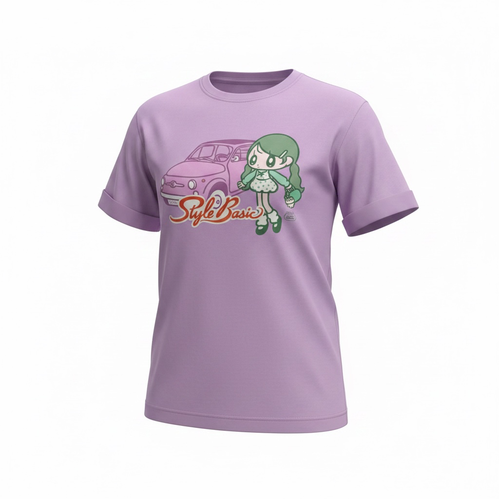 モニョチタポミチFIAT500Tシャツ