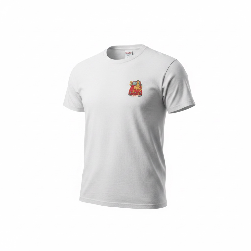 吉岡里奈さんクイーンオブフィアットTシャツ